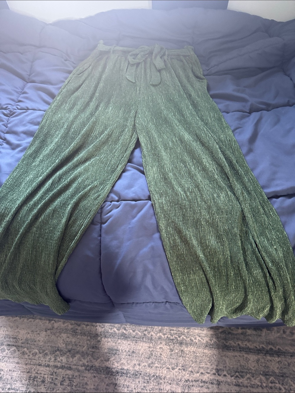 LuLaRoe Wide Leg Pants green